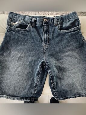 Men's Dark Blue Denim Wilke Rodrigues Jean Shorts - Casual Cut 40